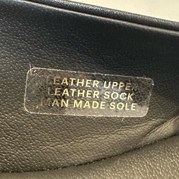 Coach and Four Black Leather Loafers Sleek Slip-On Comfortable Design - Picture 10 of 10